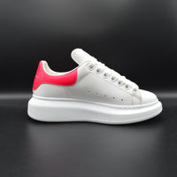 Alexander Mcqueen oversize blanc/rose - T35