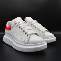 Alexander Mcqueen oversize blanc/rose - T35