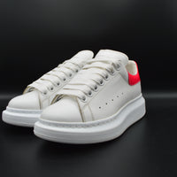 Alexander Mcqueen oversize blanc/rose - T35