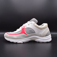 Chanel sneakers blanc/gris/rose - T38
