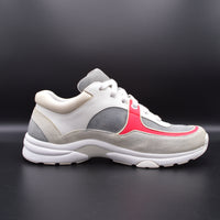 Chanel sneakers blanc/gris/rose - T38