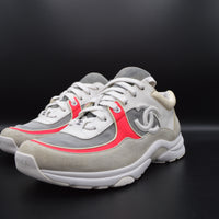 Chanel sneakers blanc/gris/rose - T38