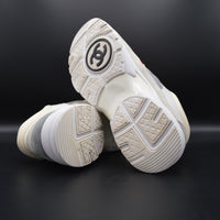 Chanel sneakers blanc/gris/rose - T38