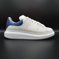 Alexander Mcqueen oversize blanc/bleu marine - T40