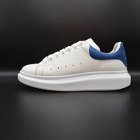 Alexander Mcqueen oversize blanc/bleu marine - T40