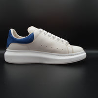 Alexander Mcqueen oversize blanc/bleu marine - T40