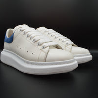 Alexander Mcqueen oversize blanc/bleu marine - T40