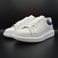 Alexander Mcqueen oversize blanc/bleu marine - T40