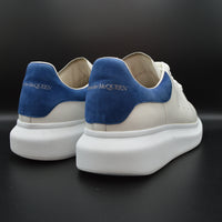 Alexander Mcqueen oversize blanc/bleu marine - T40