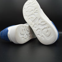 Alexander Mcqueen oversize blanc/bleu marine - T40