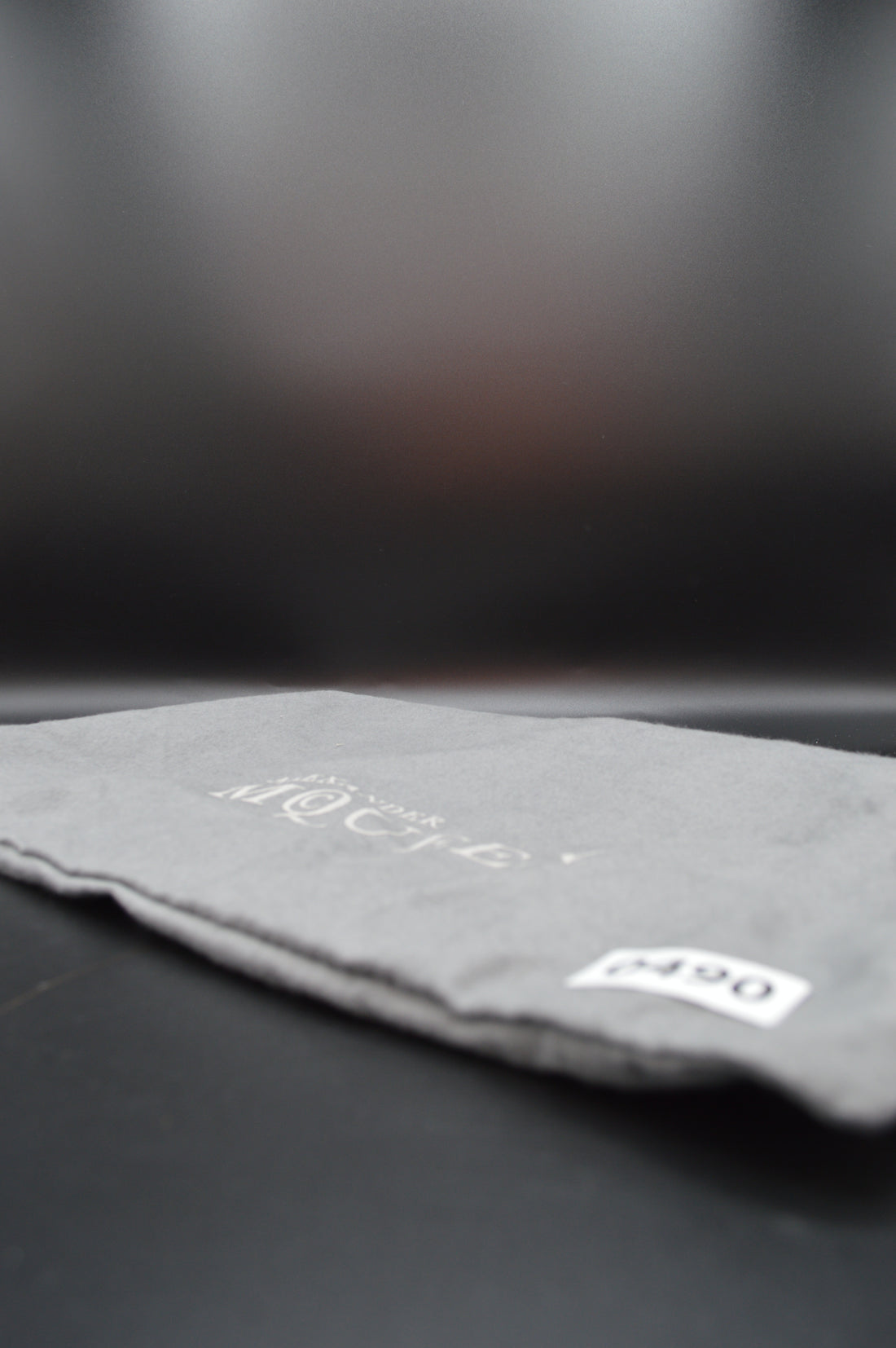 Alexander Mcqueen oversize blanc/bleu marine - T40