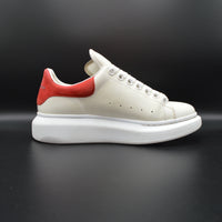 Alexander Mcqueen oversize blanc/rouge - T37