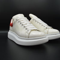 Alexander Mcqueen oversize blanc/rouge - T37