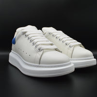 Alexander Mcqueen oversize blanc/bleu marine - T38