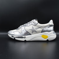 Golden Goose running sole argenté/blanc - T40