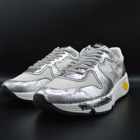 Golden Goose running sole argenté/blanc - T40