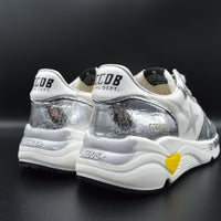 Golden Goose running sole argenté/blanc - T40