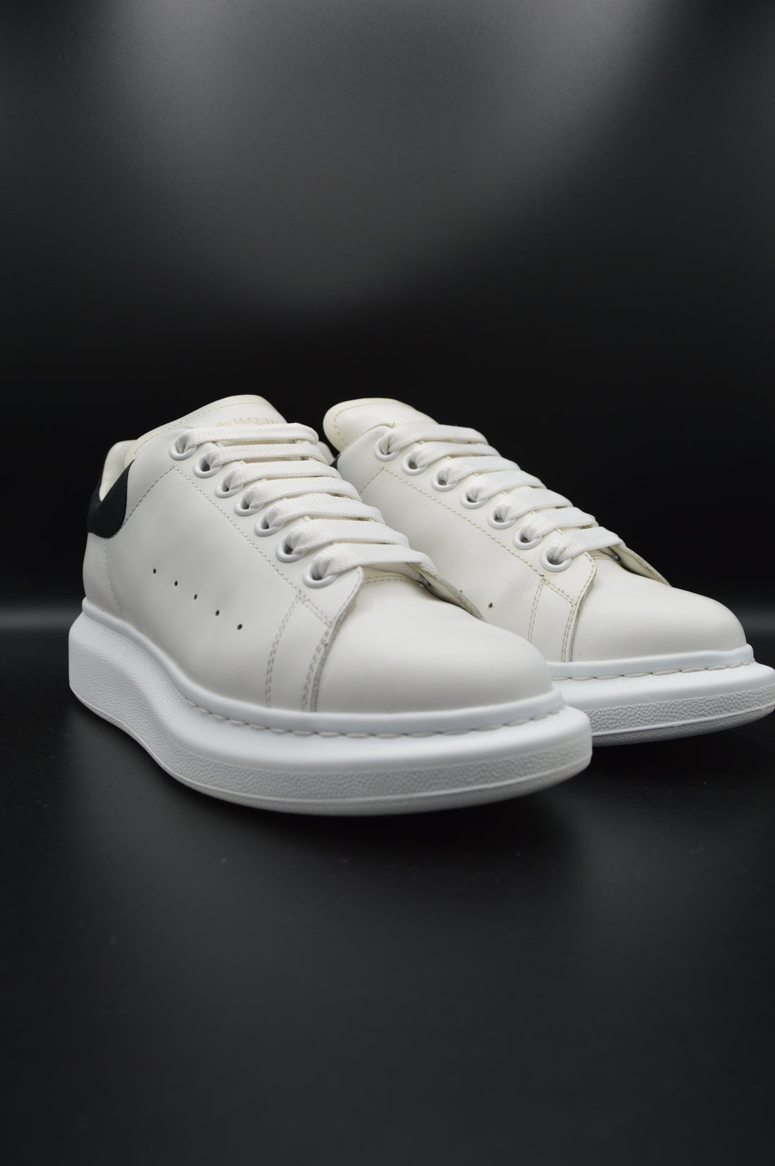 Alexander Mcqueen oversize blanc/noir - T39