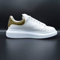 Alexander Mcqueen oversize blanc/kaki - T41