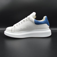 Alexander Mcqueen Oversize blanc/bleu marine - T37