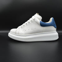 Alexander Mcqueen Oversize blanc/bleu marine - T37