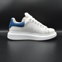 Alexander Mcqueen Oversize blanc/bleu marine - T37