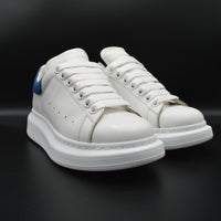 Alexander Mcqueen Oversize blanc/bleu marine - T37