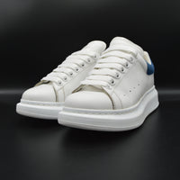 Alexander Mcqueen Oversize blanc/bleu marine - T37