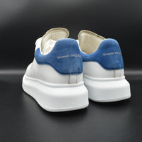Alexander Mcqueen Oversize blanc/bleu marine - T37