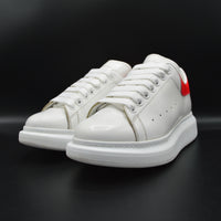 Alexander Mcqueen Oversize blanc/rose fluo - T39