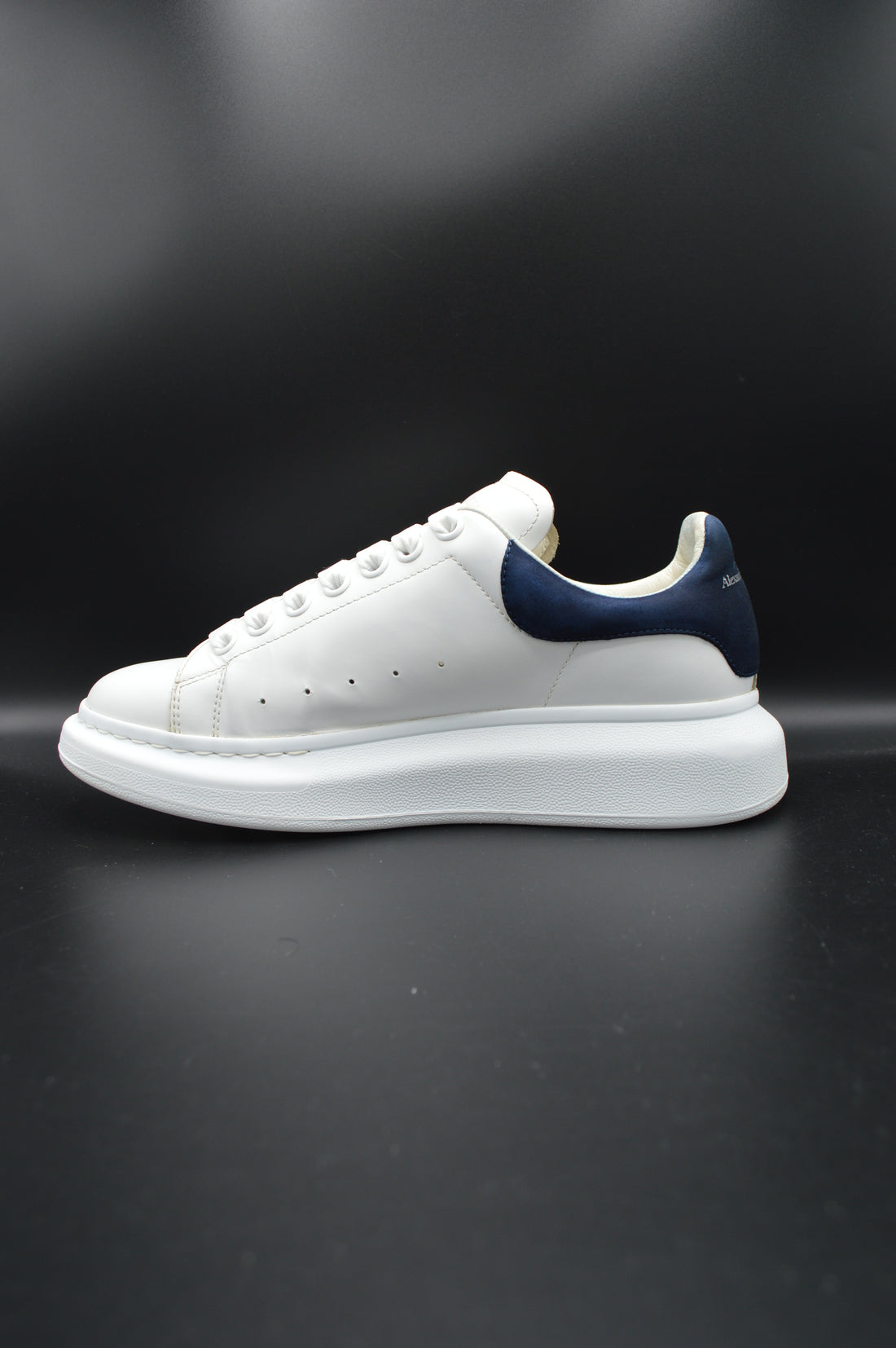 Alexander Mcqueen blanc/bleu marine - T40,5