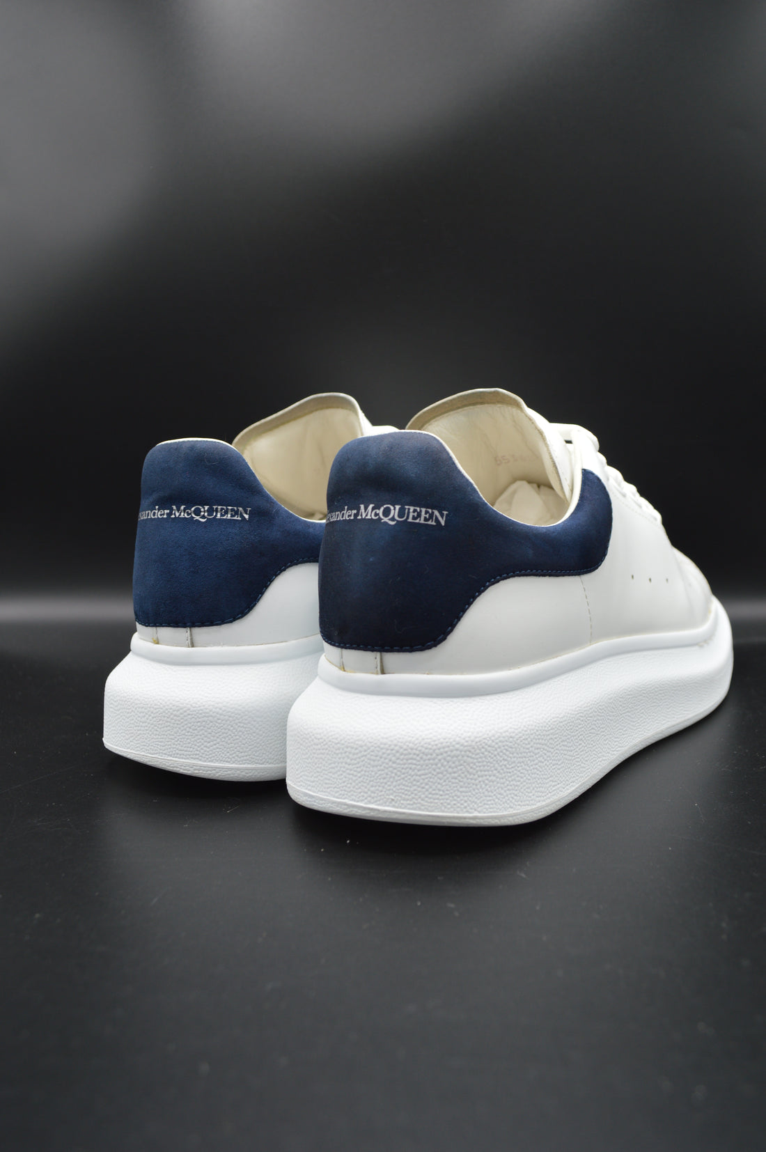 Alexander Mcqueen blanc/bleu marine - T40,5