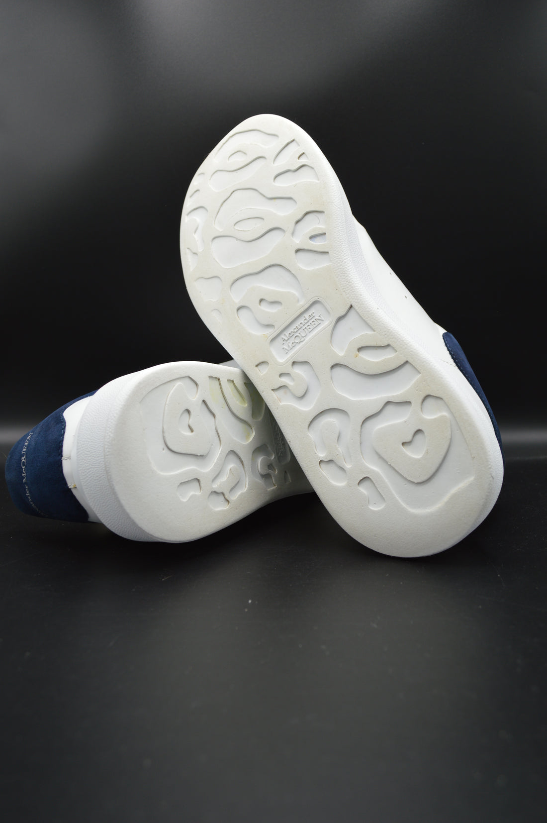 Alexander Mcqueen blanc/bleu marine - T40,5