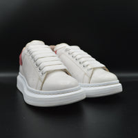 Alexander Mcqueen Oversize blanc/rouge - T37