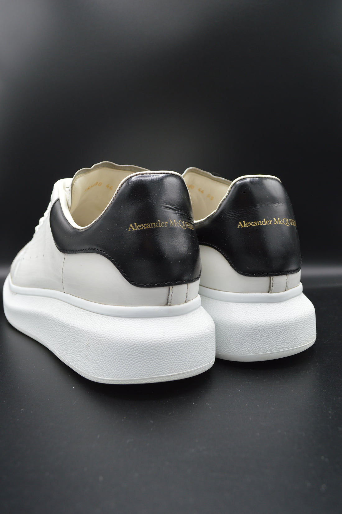 Alexander Mcqueen Oversize blanc/noir - T44