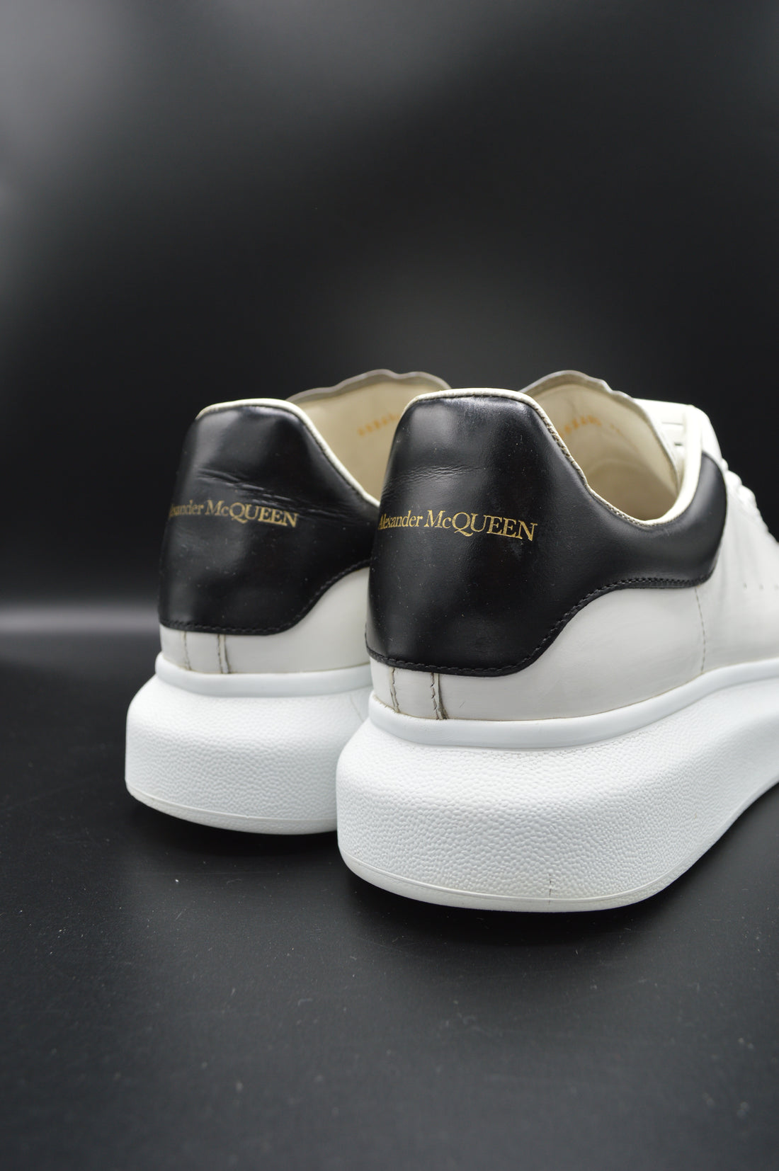 Alexander Mcqueen Oversize blanc/noir - T44