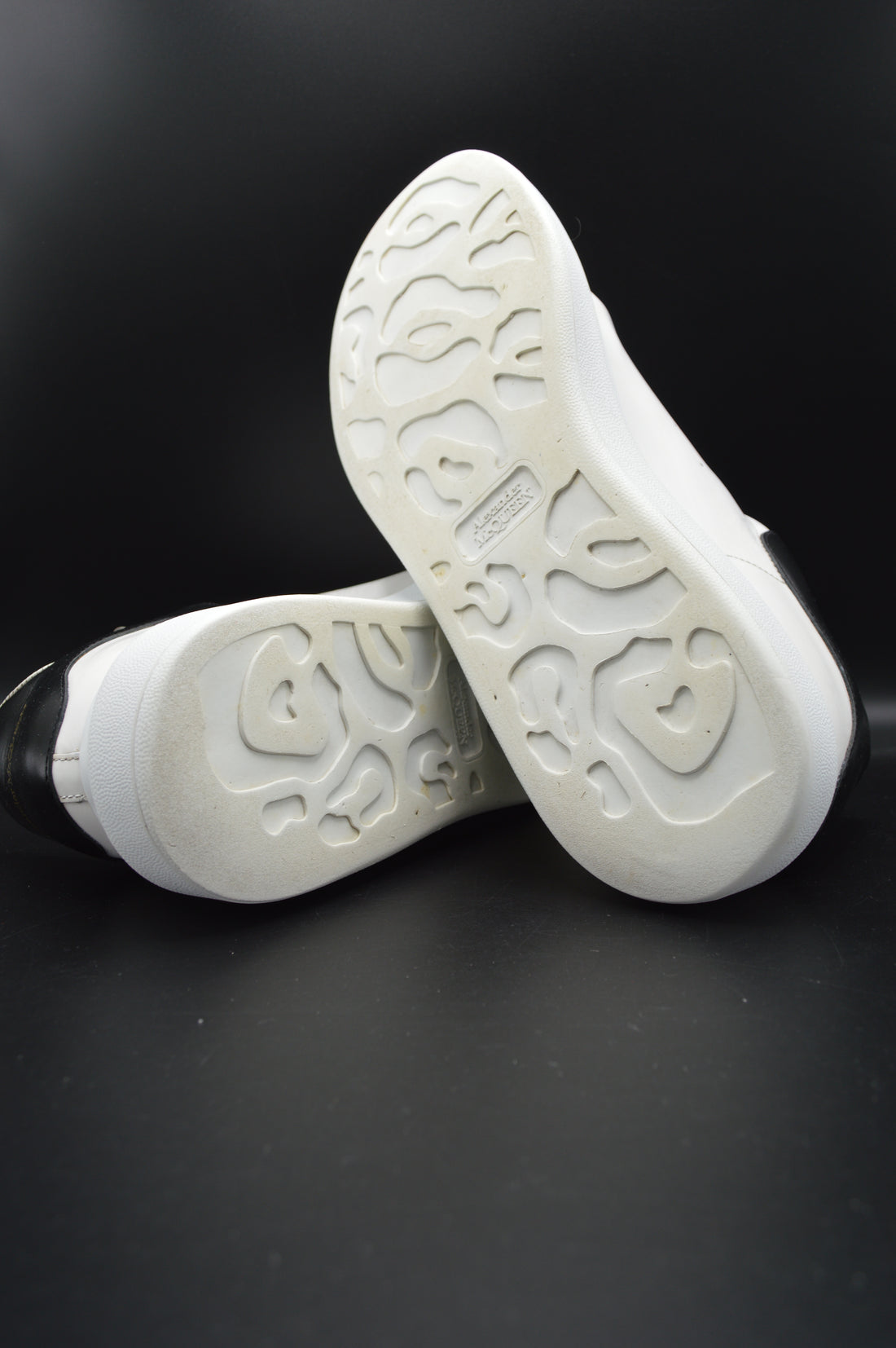 Alexander Mcqueen Oversize blanc/noir - T44