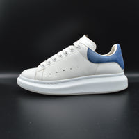 Alexander Mcqueen Oversize blanc/bleu marine - T39