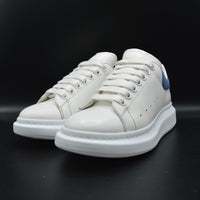 Alexander Mcqueen Oversize blanc/bleu marine - T39