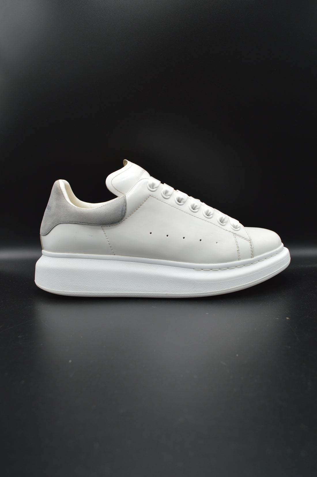 Alexander Mcqueen Oversize blanc/gris - T40