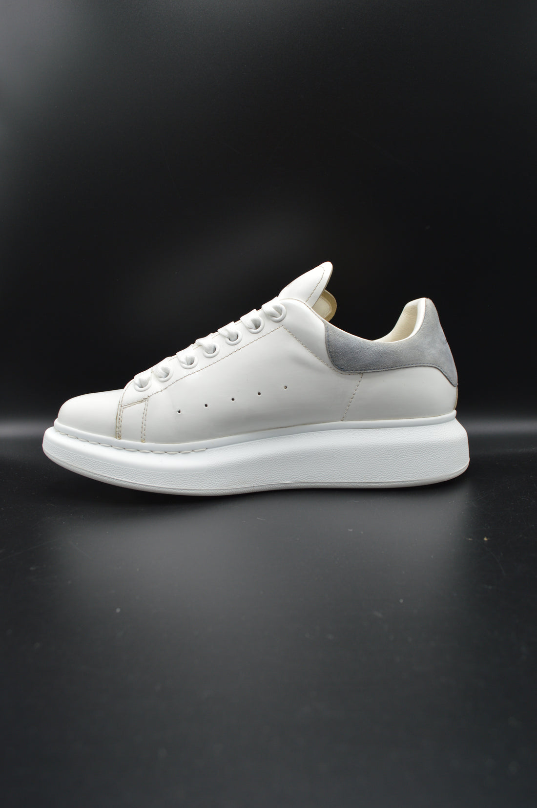 Alexander Mcqueen Oversize blanc/gris - T40