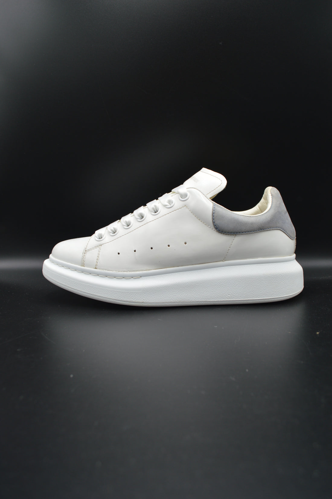 Alexander Mcqueen Oversize blanc/gris - T40