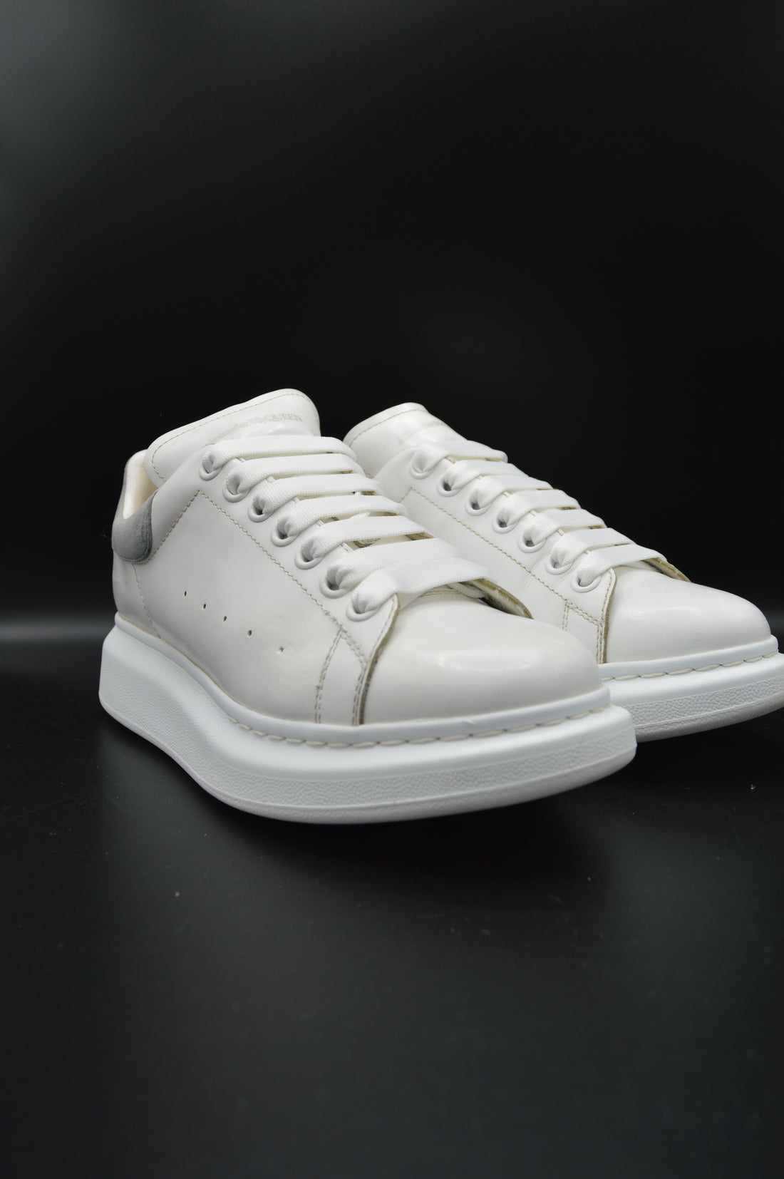 Alexander Mcqueen Oversize blanc/gris - T40