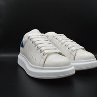 Alexander Mcqueen Oversize blanc/bleu marine - T39