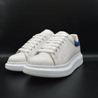Alexander Mcqueen Oversize blanc/bleu marine - T39