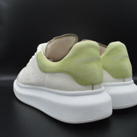 Alexander Mcqueen Oversize blanc/vert clair - T43