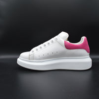 Alexander Mcqueen Oversize blanc/rose fuchsia - 36,5