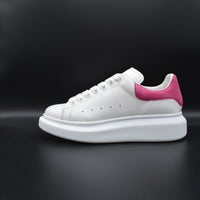 Alexander Mcqueen Oversize blanc/rose fuchsia - 36,5