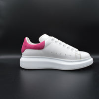 Alexander Mcqueen Oversize blanc/rose fuchsia - 36,5