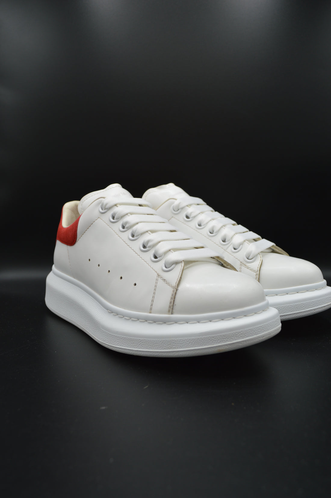 Alexander Mcqueen Oversize blanc/rouge - T40